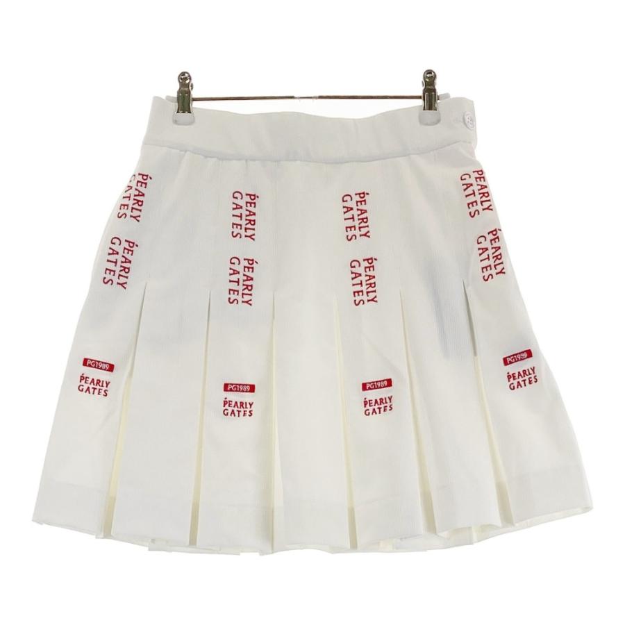 韓国パーリーゲイツ　プリーツスカート 新品】PEARLY GATES パーリーゲイツ ストレッチプリーツスカート