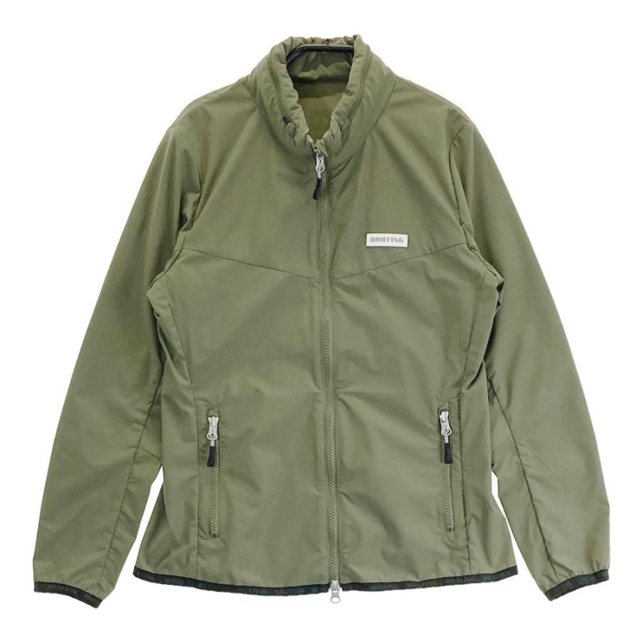 サイズ：S BRIEFING GOLF ブリーフィング  2WAYジップジャケット  カーキ系 [240101469063] ゴルフウェア レディース ストスト BRIEFING GOLF ブリーフィング 2WAYジップジャケット カーキ系 S