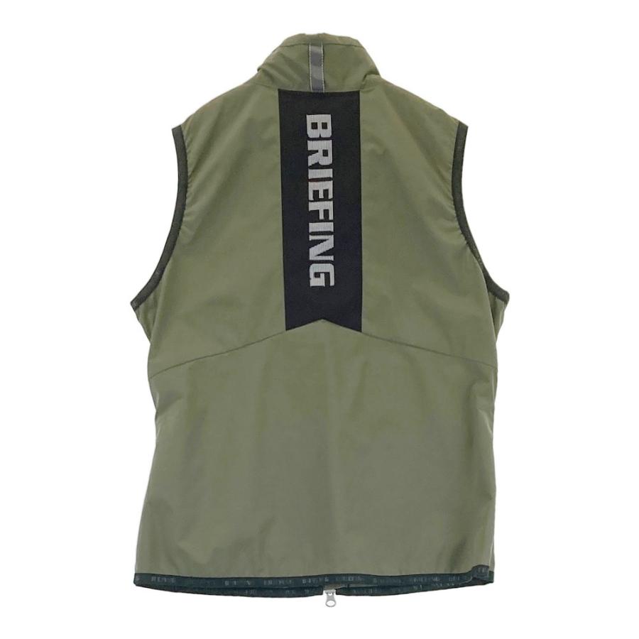 BRIEFING GOLF ブリーフィング ジップベスト カーキ系 S ゴルフ