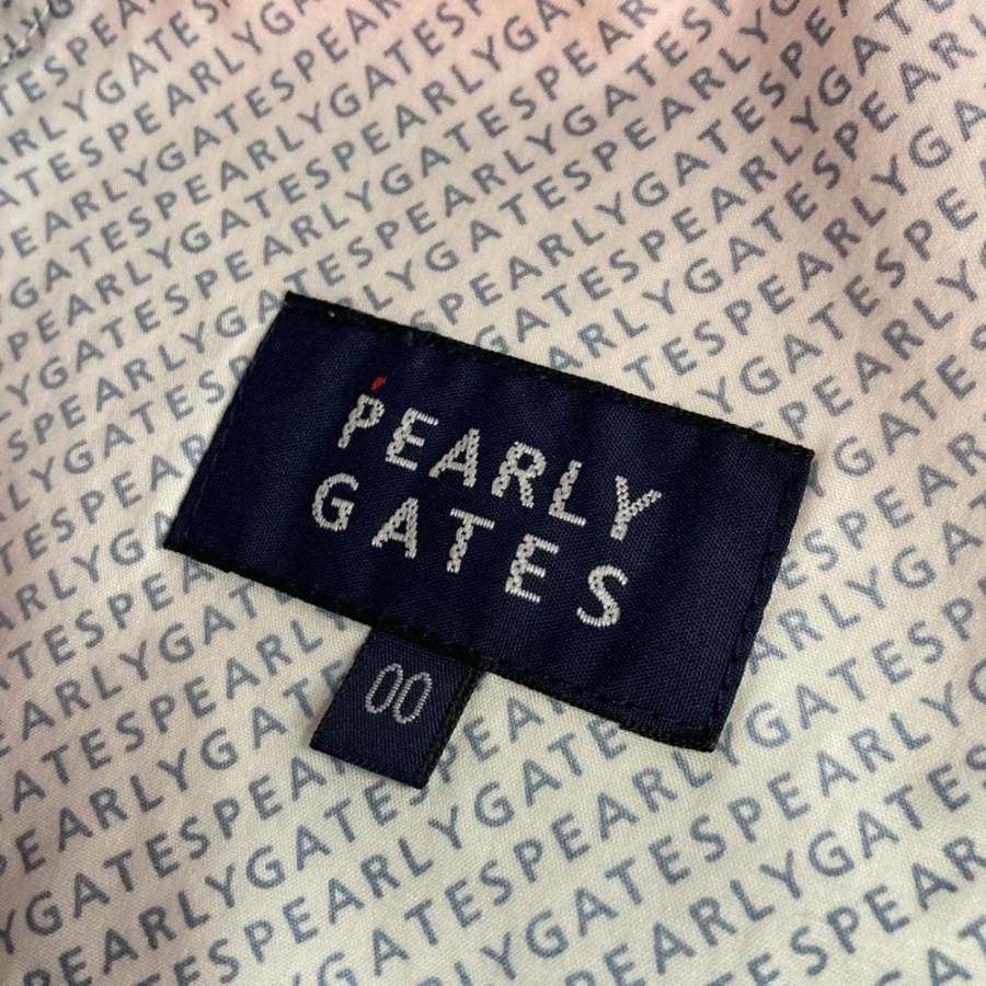 PEARLY GATES パーリーゲイツ スカート ヤシの木プリント オレンジ系