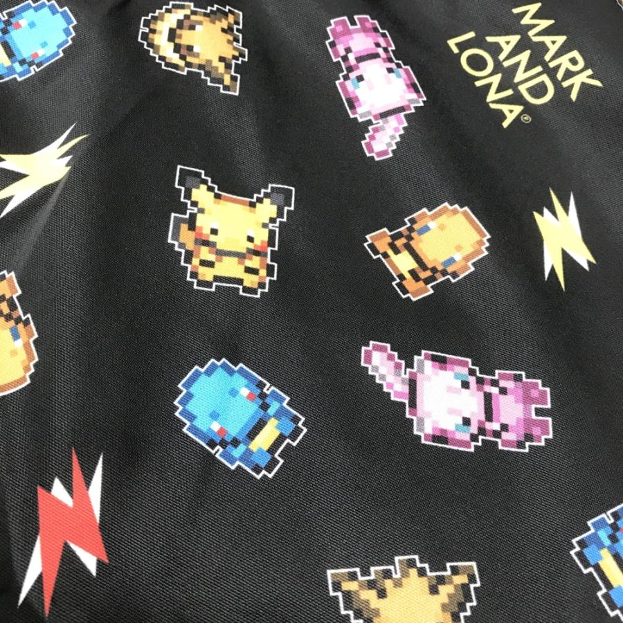 MARK&LONA マークアンドロナ ×pokemon ポケモン 半袖ポロシャツ 総柄