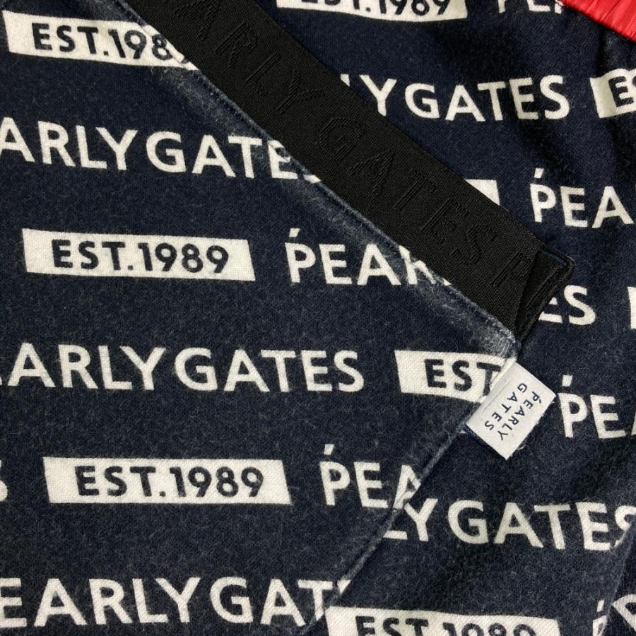 PEARLY GATES パーリーゲイツ ハーフパンツ 総柄 ネイビー系 4