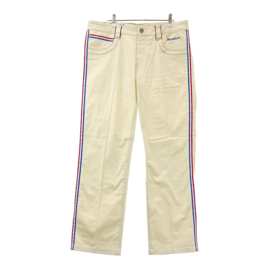 RUSSELUNO ラッセルノ ストレッチ パンツ イエロー系 6 ゴルフウェア