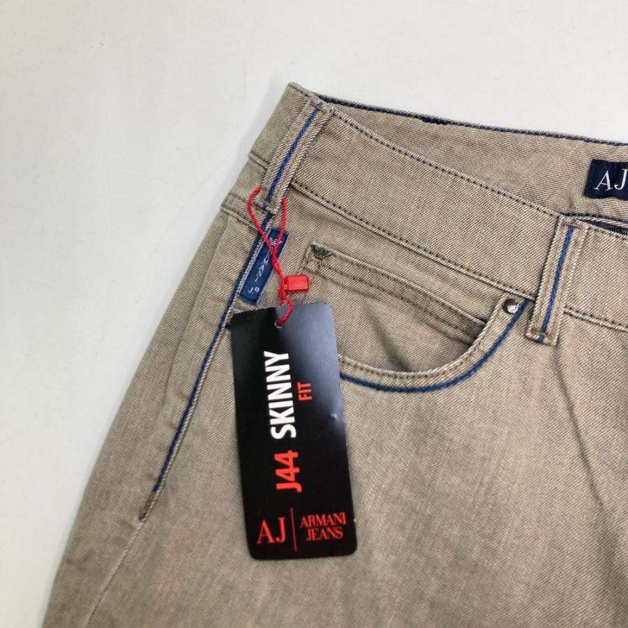 新品】ARMANI JEANS アルマーニ ジーンズ デニムパンツ ベージュ系 EU 