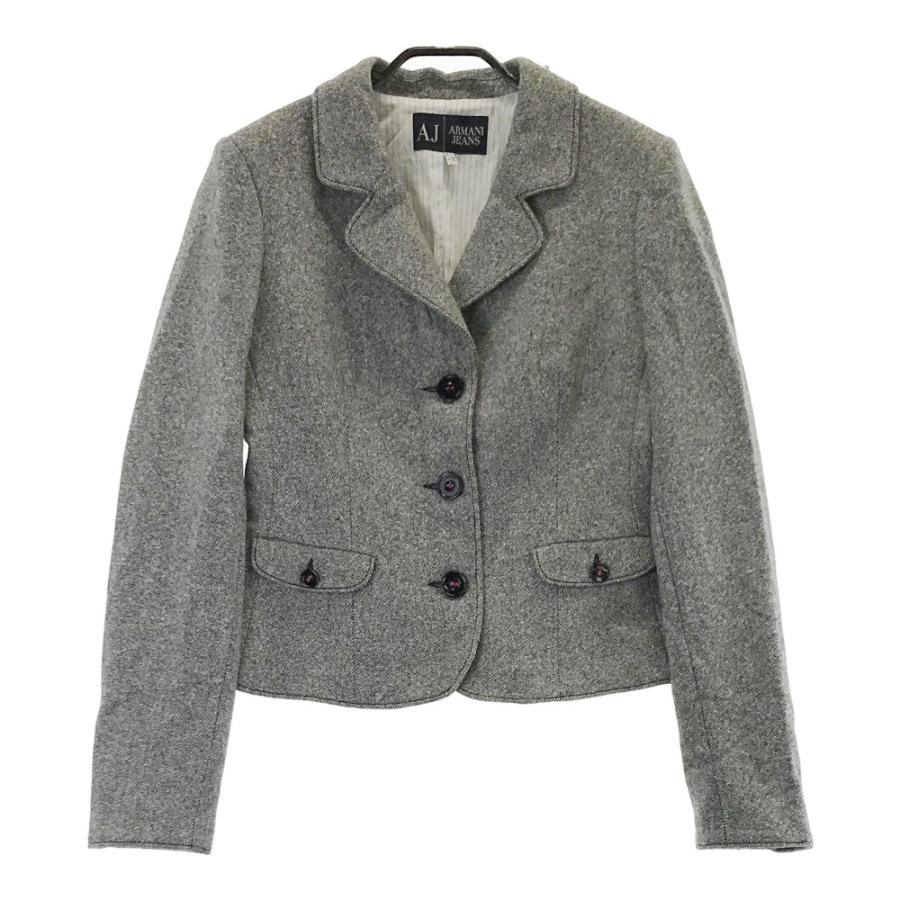 ARMANI JEANS アルマーニ ジーンズ テーラードジャケット グレー系 USA 