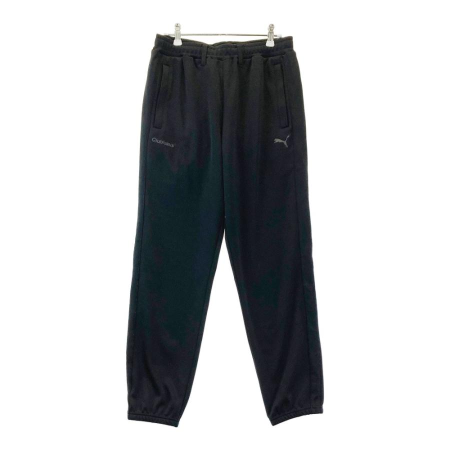 サイズ：L PUMA GOLF プーマゴルフ FFTK×CLUBHAUS トラックパンツ  ブラック系 [240101469853] ゴルフウェア メンズ ストスト PUMA GOLF プーマゴルフ FFTK×CLUBHAUS トラックパンツ ブラック