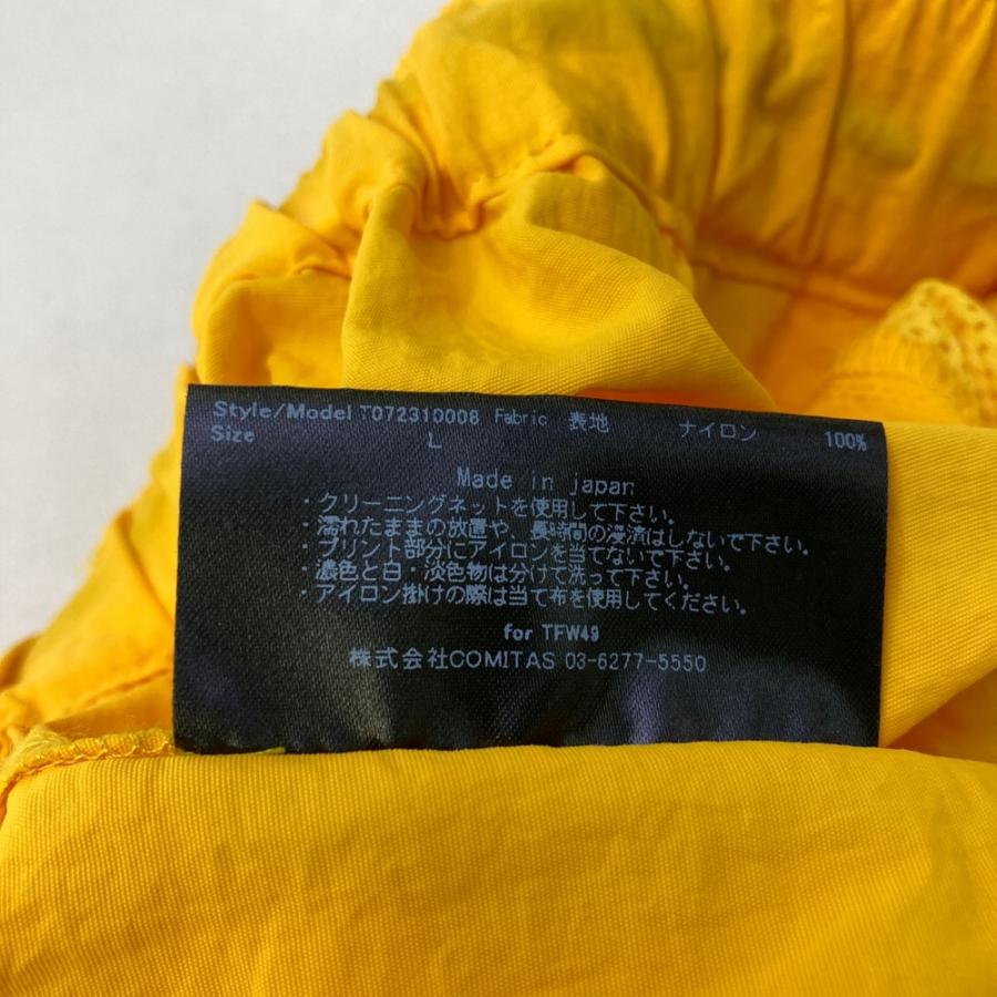 TFW49 ティーエフダブリューフォーティーナイン ハーフパンツ イエロー