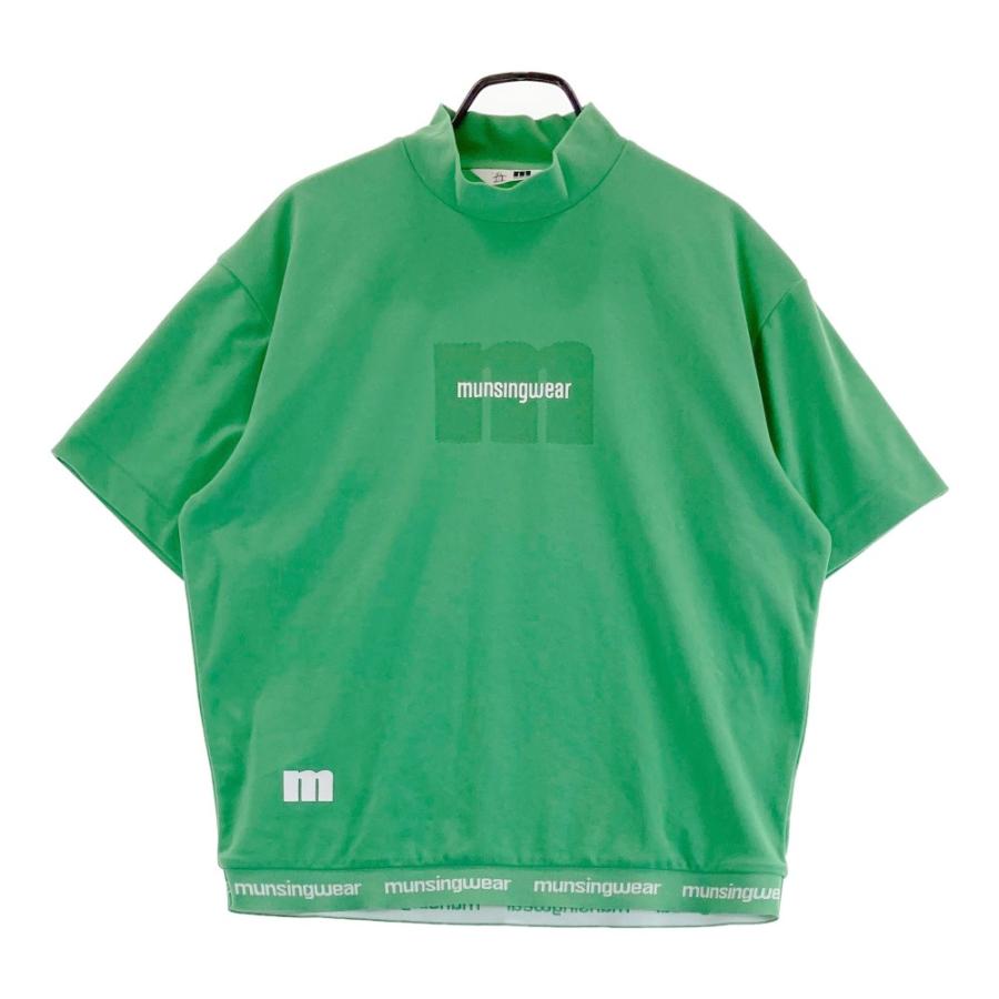 ✳︎美品【Munsing wear】マンシングウェア　半袖 シャツモックネックL Munsingwear - coco 未使用品 マンシングウェア Munsing wear