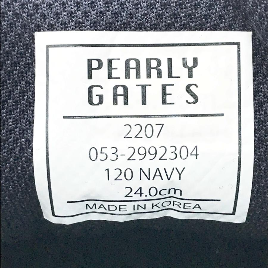 美品】PEARLY GATES パーリーゲイツ 053-2992304 ローカット