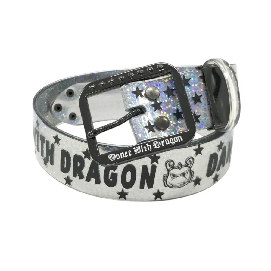 DANCE WITH DRAGON ダンスウィズドラゴン PVC ベルト ホログラム