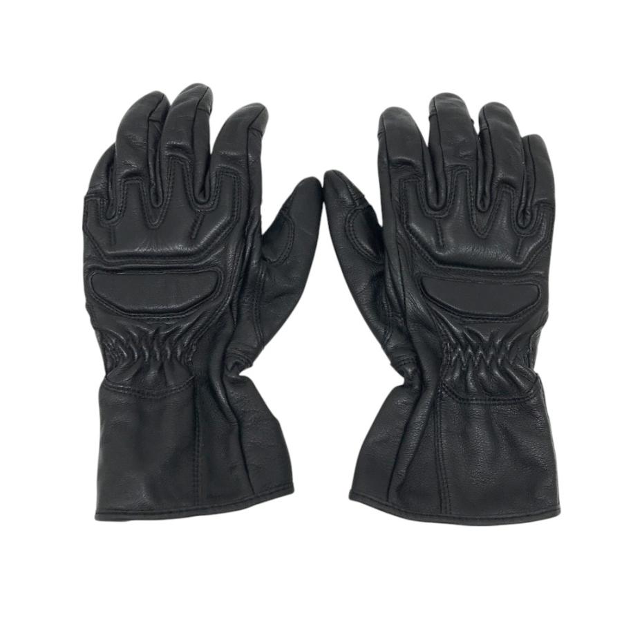 KUSHITANI クシタニ K-5347 レザー ライダースグローブ ブラック系 S