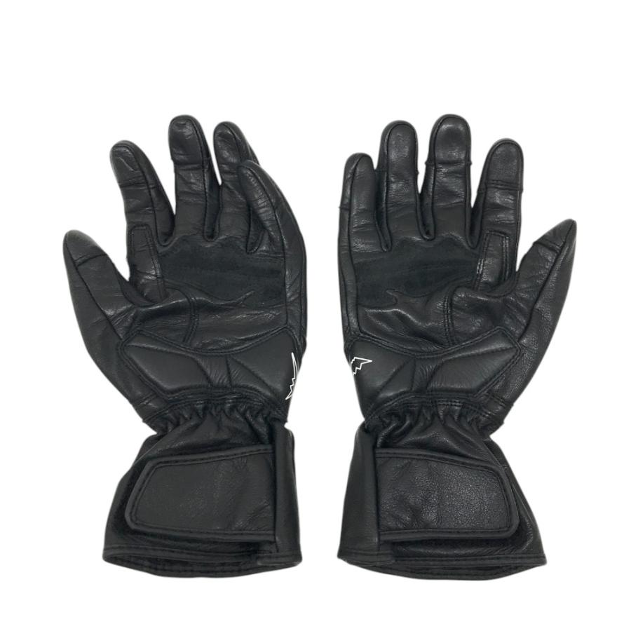 KUSHITANI クシタニ K-5347 レザー ライダースグローブ ブラック系 S
