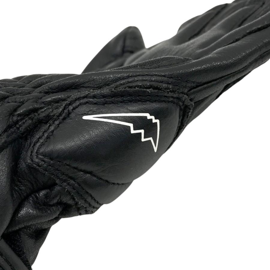 KUSHITANI クシタニ K-5347 レザー ライダースグローブ ブラック系 S