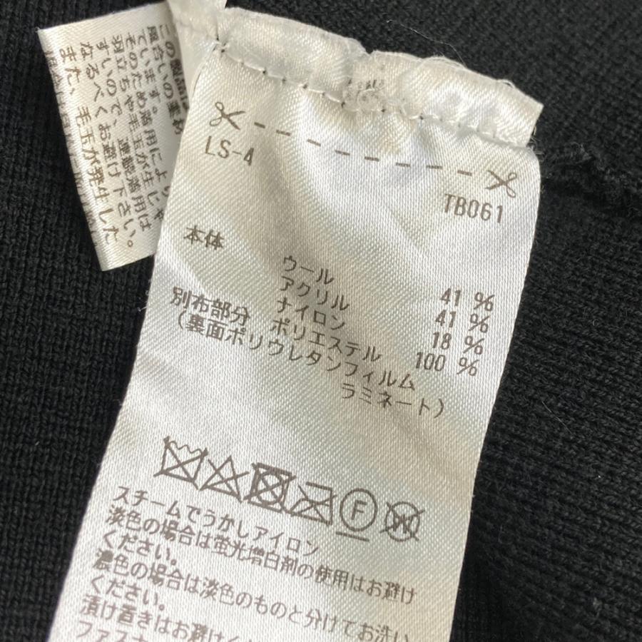 TaylorMade（テーラーメイド） 切替ニット ジャケット ブラック系 L