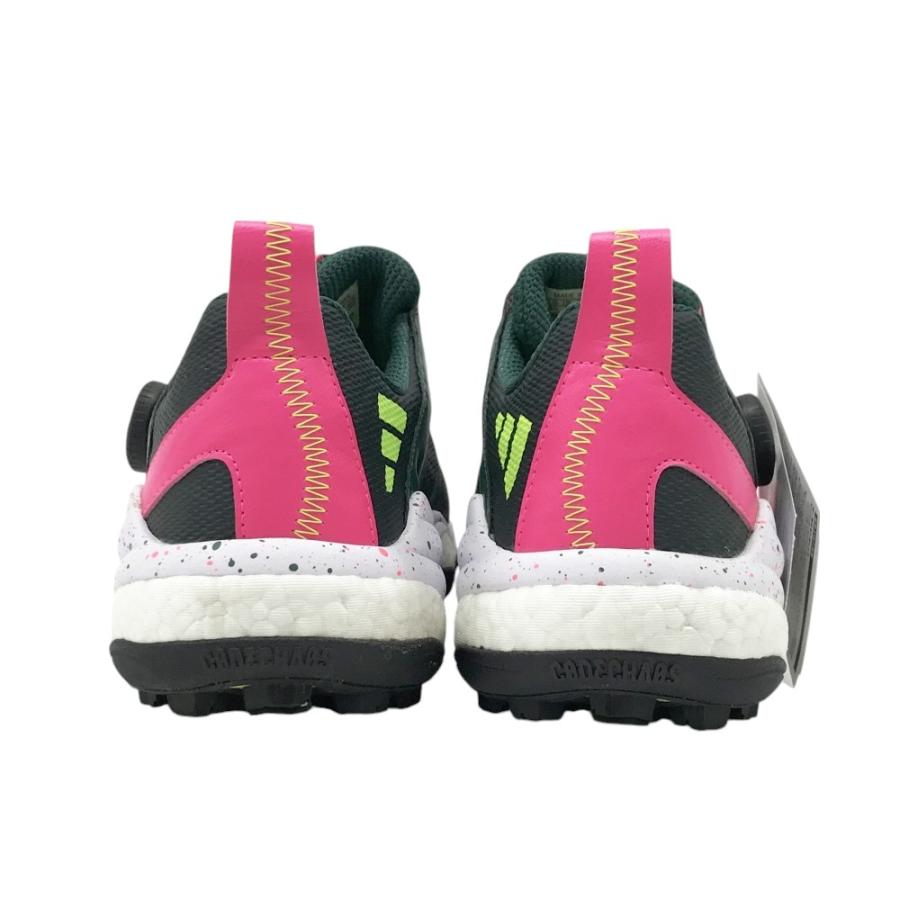 【新品】ADIDAS GOLF アディダスゴルフ 2024年モデル CODECHAOS BOA ゴルフシューズ コードカオス ボア 25 総柄 グリーン系 26 ゴルフウェア メンズの画像