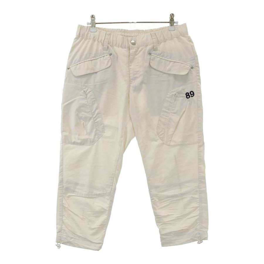 PEARLY GATES パーリーゲイツ クロップドパンツ ホワイト系 1 ゴルフ