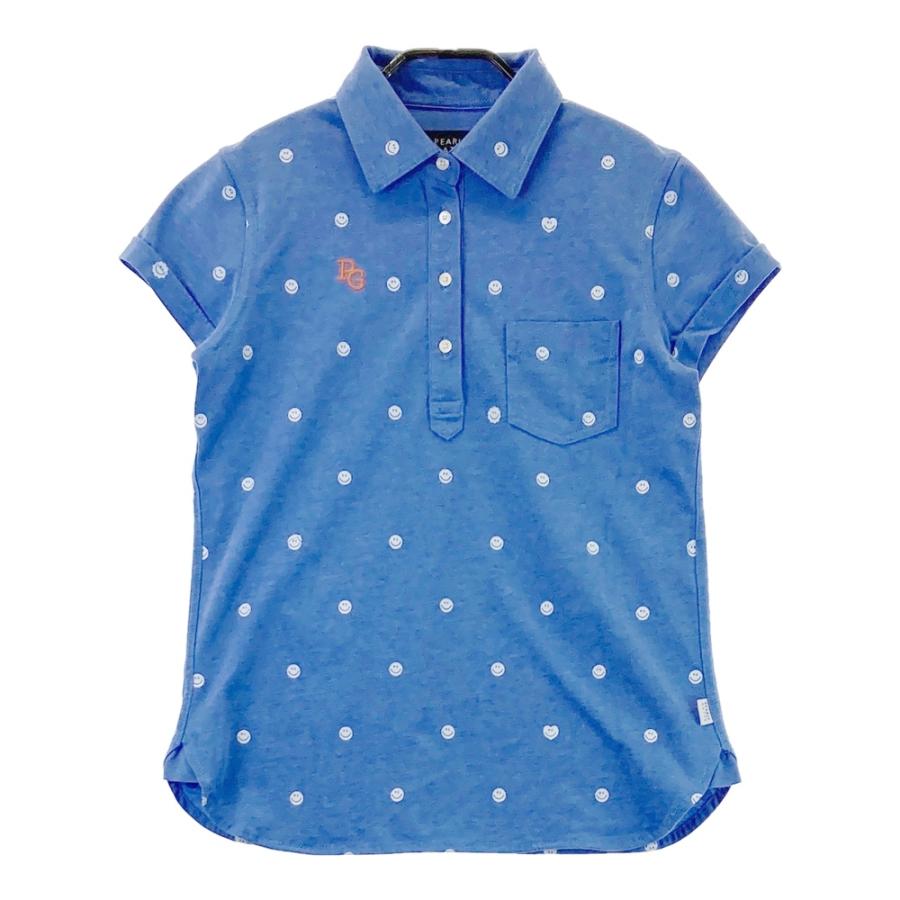 PEARLY GATES パーリーゲイツ 半袖ポロシャツ ブルー系 0 ゴルフウェア