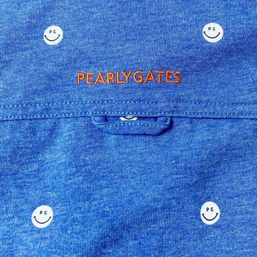 PEARLY GATES（パーリーゲイツ） 半袖ポロシャツ ブルー系 0 ゴルフ
