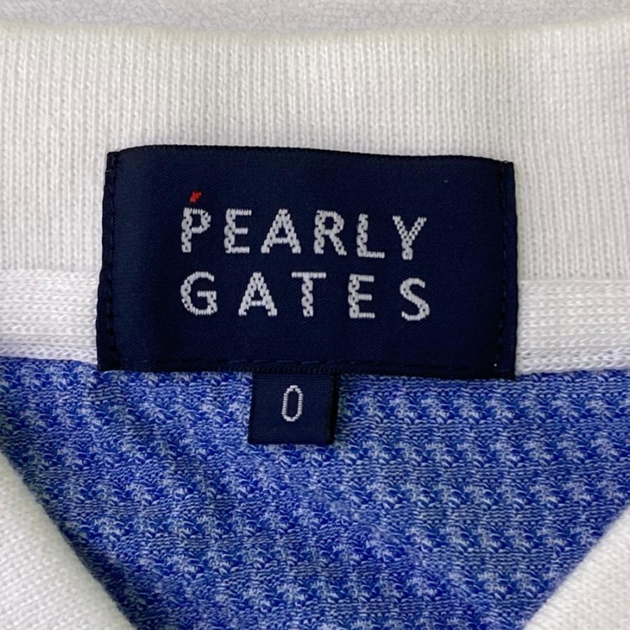PEARLY GATES（パーリーゲイツ） ノースリーブポロシャツ ブルー系 0