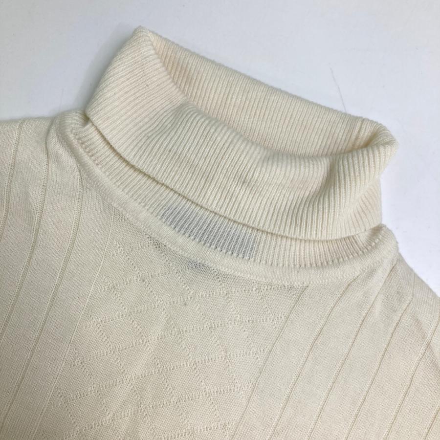 サイズ：L CALLAWAY キャロウェイ 2023年 タートル ニット セーター  ホワイト系 [240101460895] ゴルフウェア メンズ ストスト CALLAWAY キャロウェイ タートルニットセーター ホワイト系 L