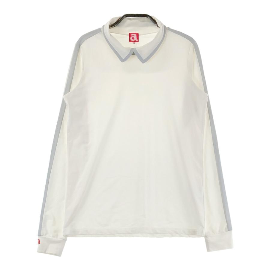 ARCHIVIO アルチビオ 襟付き 長袖 Tシャツ ホワイト系 38 ゴルフウェア