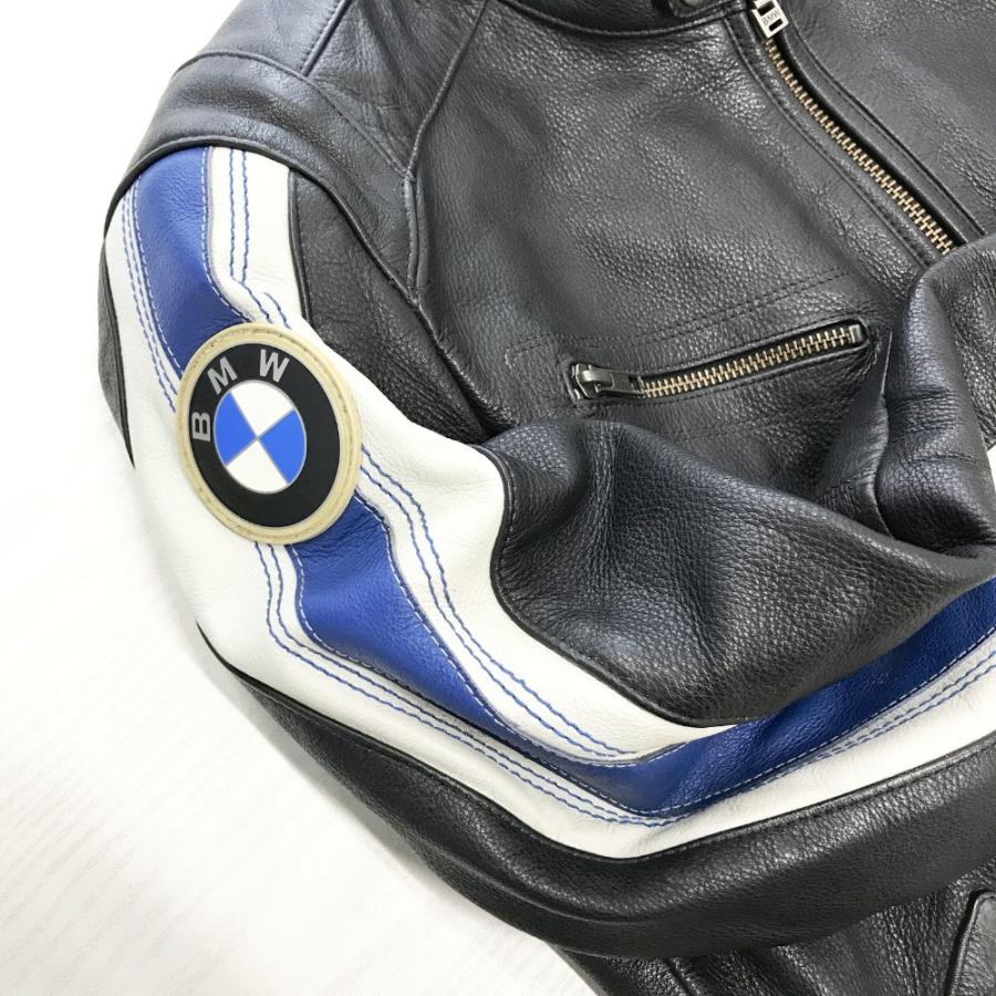 BMW ビーエムダブリュー Club Men レザージャケット ブラック系 S