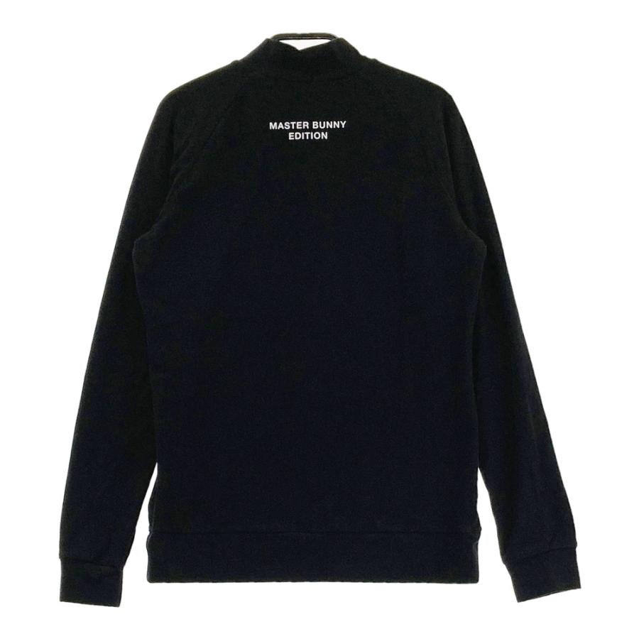 サイズ：0 MASTER BUNNY EDITION マスターバニーエディション 2023年 長袖ハイネックTシャツ  ブラック系 [240101471255] ゴルフウェア レディース ストスト MASTER BUNNY EDITION マスターバニーエディション 2023年 長袖