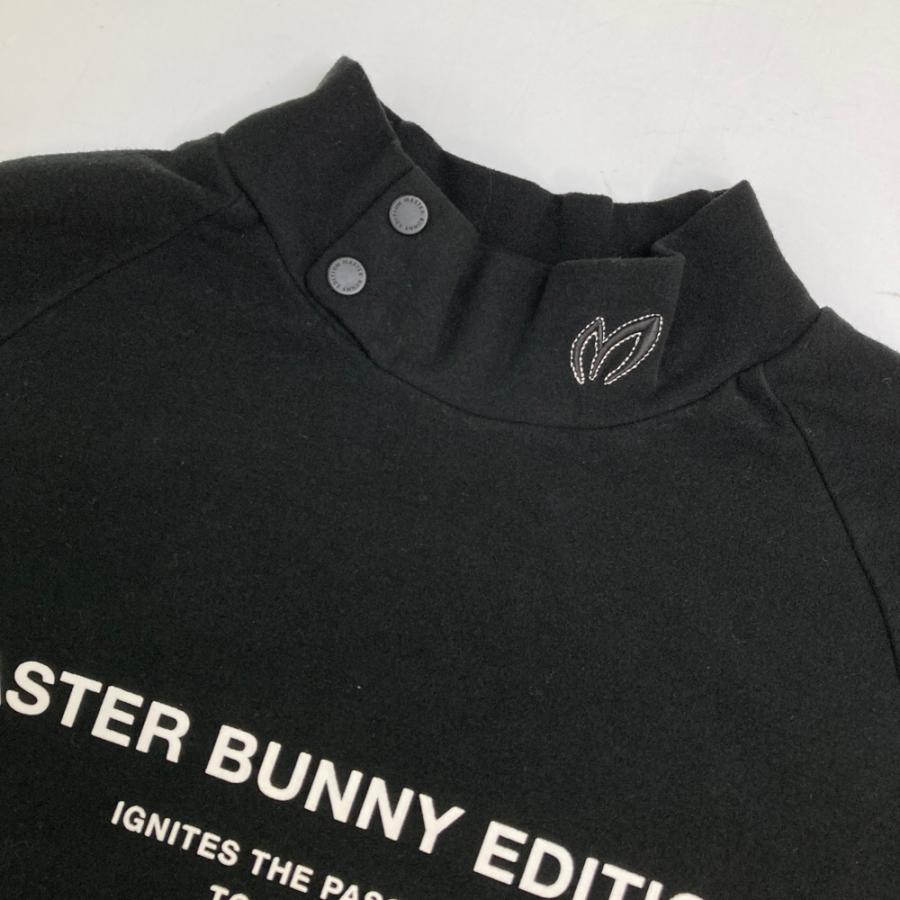 サイズ：0 MASTER BUNNY EDITION マスターバニーエディション 2023年 長袖ハイネックTシャツ  ブラック系 [240101471255] ゴルフウェア レディース ストスト MASTER BUNNY EDITION マスターバニーエディション 2023年 長袖