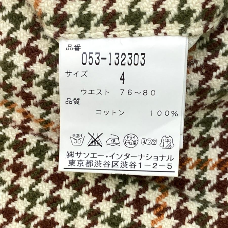 サイズ：4 PEARLY GATES パーリーゲイツ  コットン ハーフパンツ 千鳥×チェック柄 ベージュ系 [240101471480] ゴルフウェア メンズ ストスト PEARLY GATES パーリーゲイツ コットン ハーフパンツ 千鳥