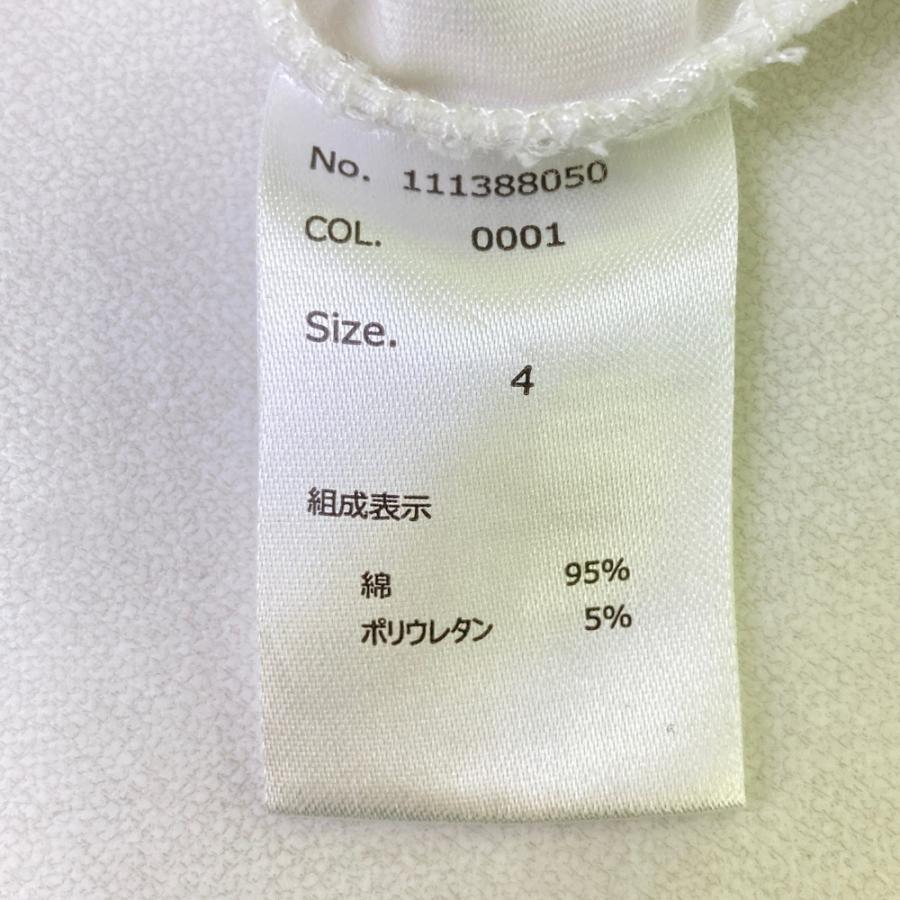 着用1回美品完売♡ムータマリンゴルフ ラッシュロングTシャツ サイズM ホワイト muta MARINE GOLF ムータ マリン ゴルフ 半袖モックネック T