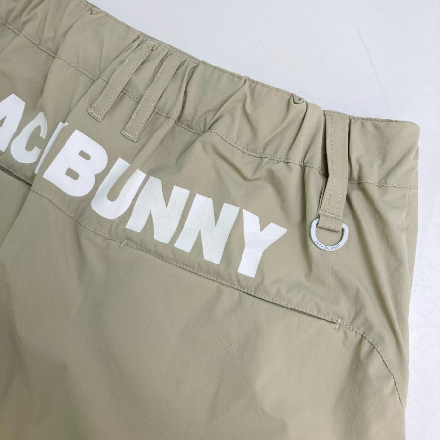 サイズ：2 JACK BUNNY ジャックバニー  バックロゴ インナー付ストレッチスカート  ベージュ系 [240101471570] ゴルフウェア レディース ストスト JACK BUNNY ジャックバニー バックロゴ インナー付ストレッチ