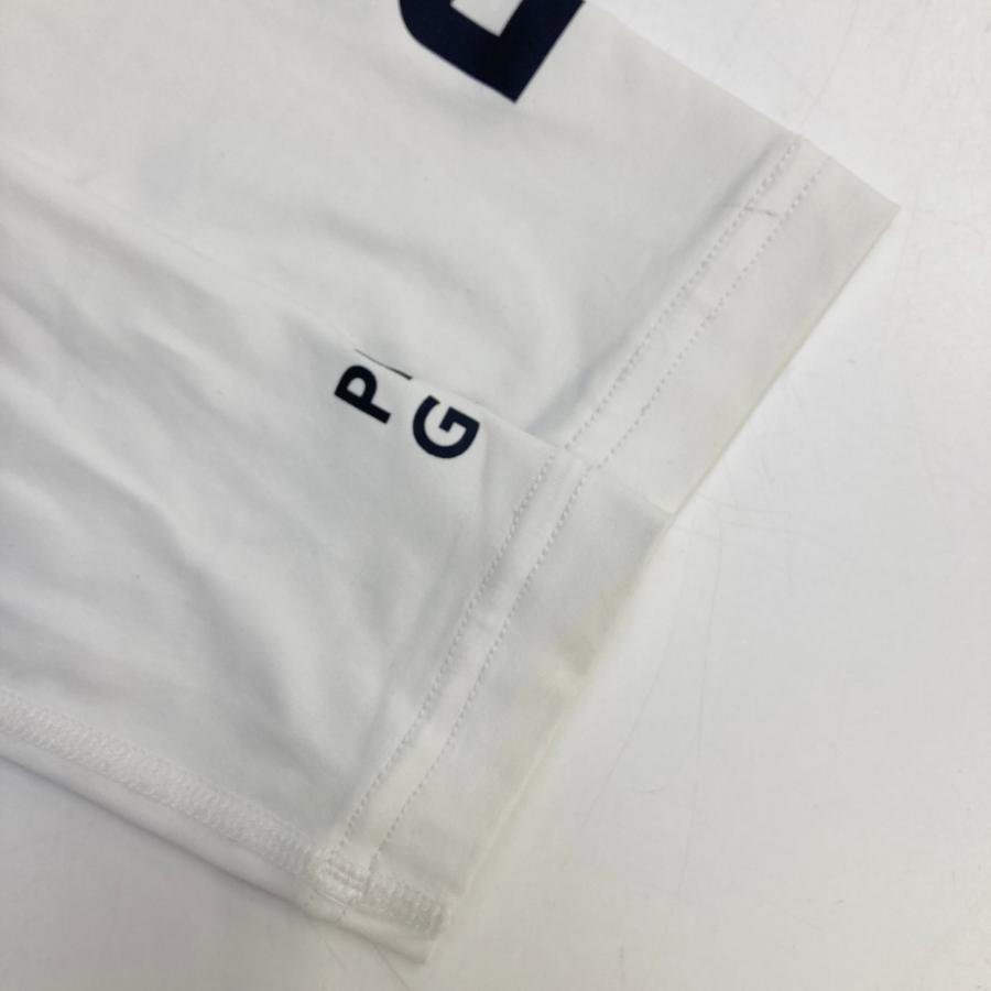 サイズ：0 PEARLY GATES パーリーゲイツ  長袖ハイネックインナーTシャツ  ホワイト系 [240101471791] ゴルフウェア レディース ストスト PEARLY GATES パーリーゲイツ ハイネック 長袖 インナー Tシャツ