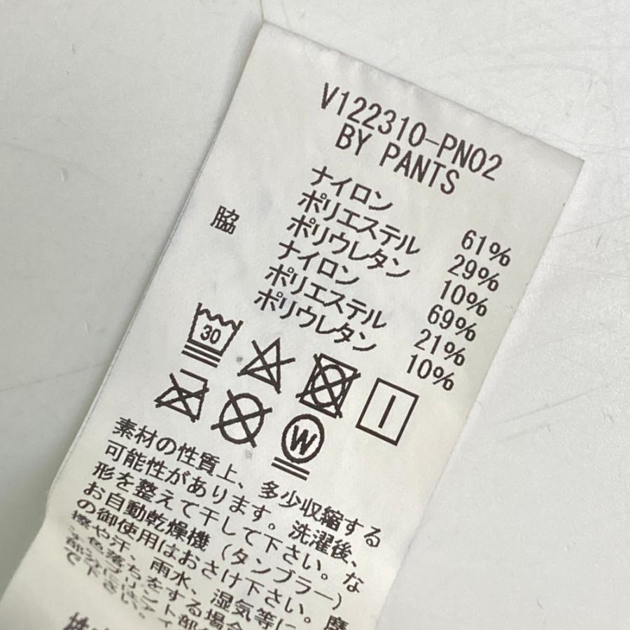 V12 ヴィトゥエルヴ 裏起毛ストレッチパンツ ネイビー系 L