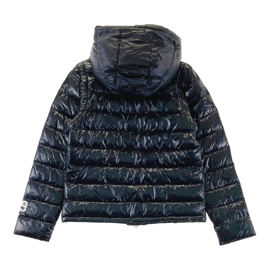 PEARLY GATES - パーリーゲイツ ダウン レディース 4way 未使用 PEARLY GATES パーリーゲイツ 4WAY ダウンジャケット ブラック系