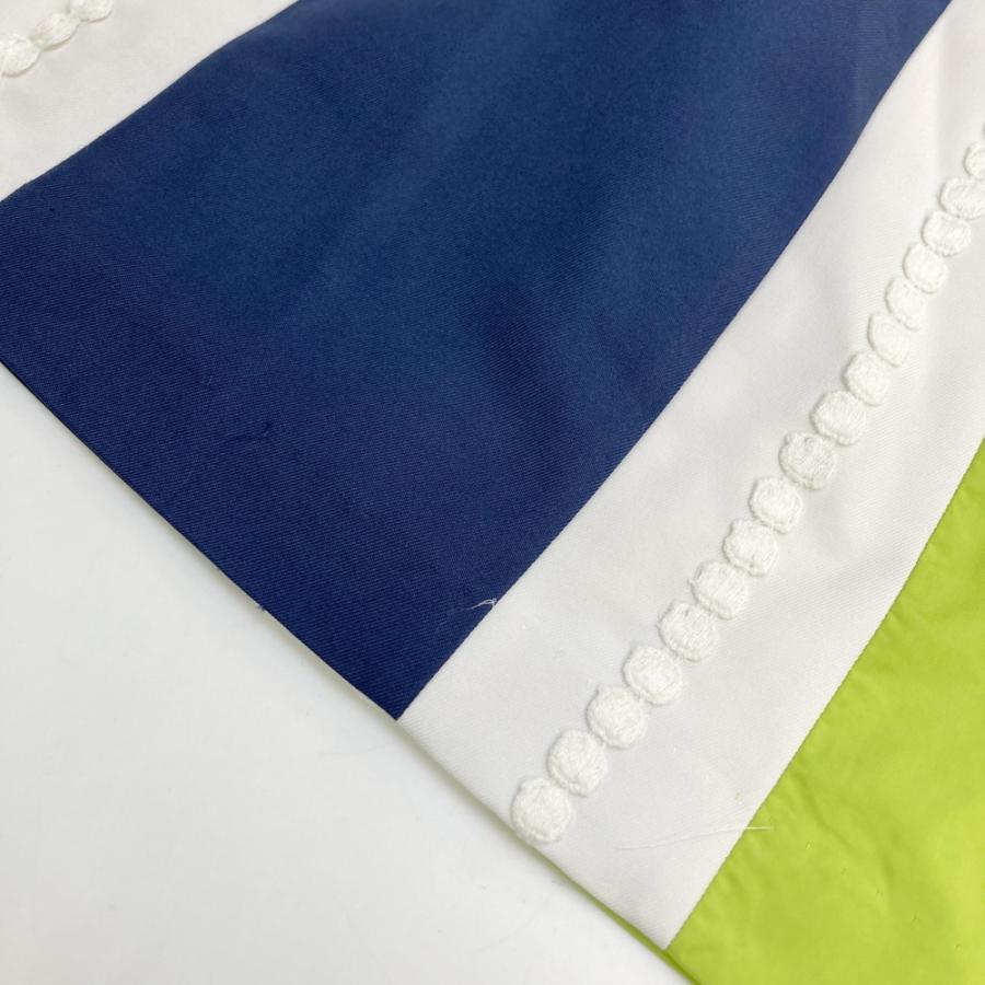 ARCHIVIO アルチビオ 裏地付 切替スカート ストライプ柄