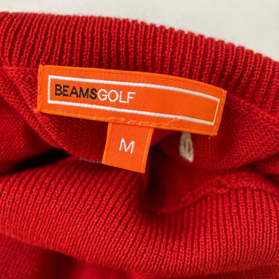 BEAMS GOLF ビームスゴルフ タートルネック ニットセーター ウール混
