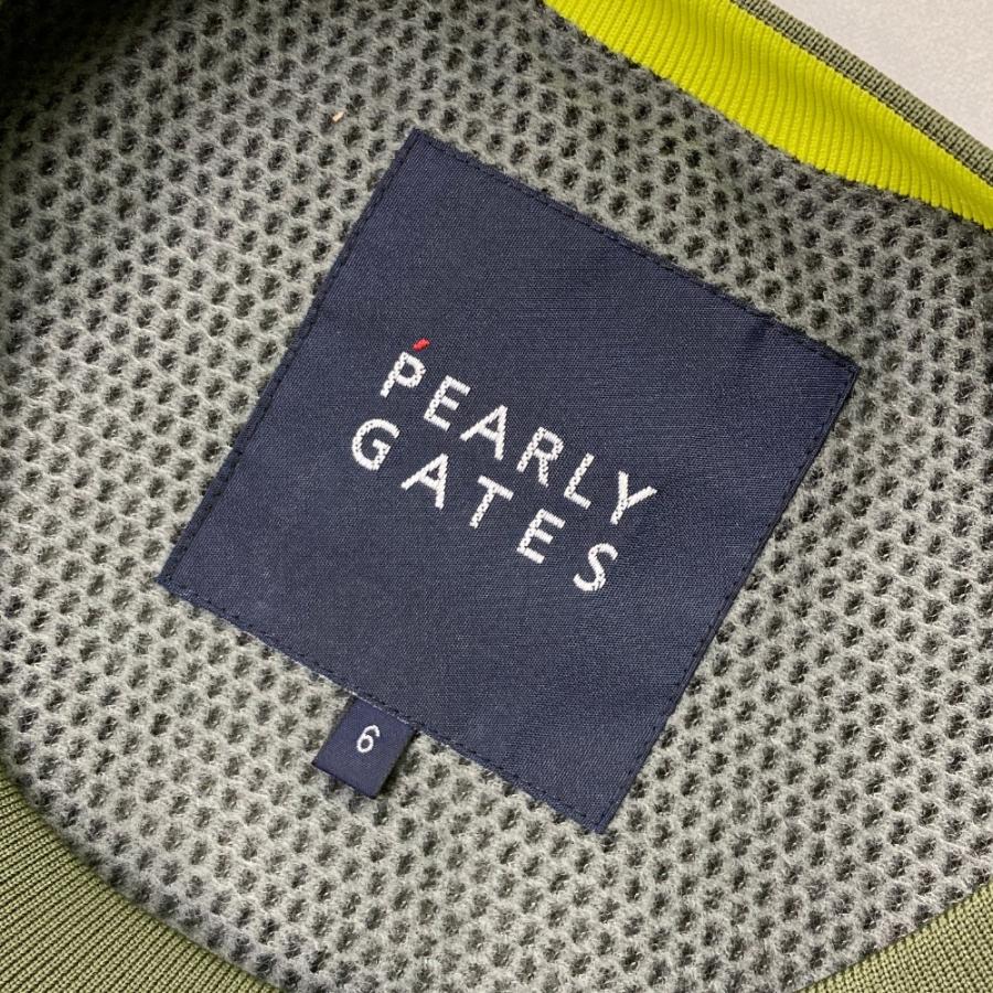 サイズ：6 PEARLY GATES パーリーゲイツ 2024年モデル 裏地付 スニードジャック  カーキ系 [240101472601] ゴルフウェア メンズ ストスト PEARLY GATES パーリーゲイツ 2024年モデル 裏地付 スニード