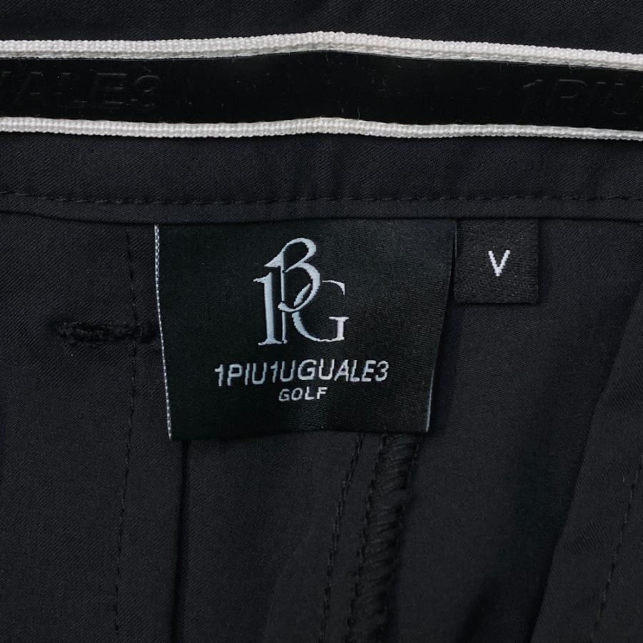 サイズ：5 1PIU1UGUALE3 GOLF GRP100 パンツ  ブラック系 [240101472639] ゴルフウェア メンズ ストスト 美品】1PIU1UGUALE3 GOLF GRP100 パンツ ブラック系 5 ゴルフ