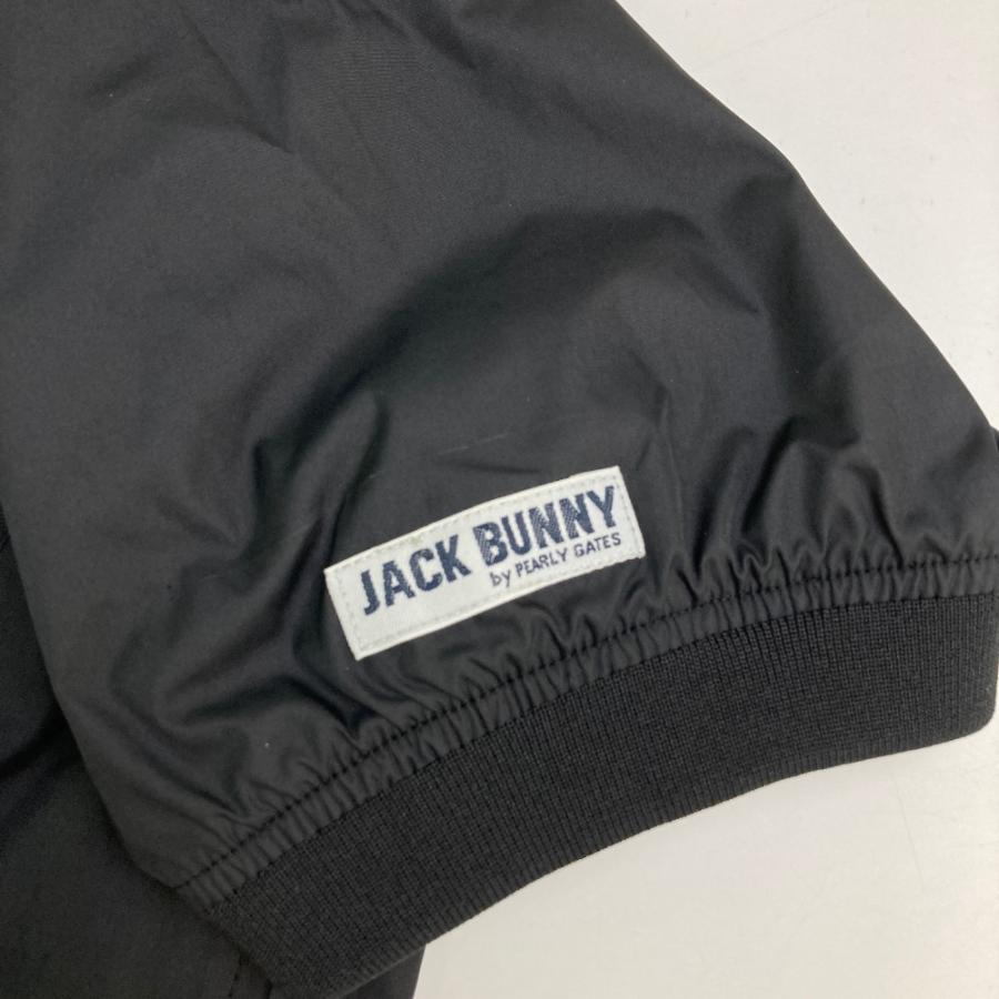 サイズ：1 JACK BUNNY ジャックバニー  裏メッシュ半袖スニードジャック  ブラック系 [240101472716] ゴルフウェア レディース ストスト JACK BUNNY ジャックバニー 裏メッシュ半袖スニードジャック