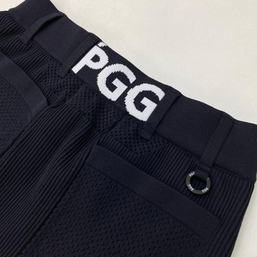 サイズ：0 PGG PEARLY GATES パーリーゲイツ  裾フレア ニットスカート  ネイビー系 [240101473187] ゴルフウェア レディース ストスト サイズ：0 PGG PEARLY GATES パーリーゲイツ 裾フレア ニット