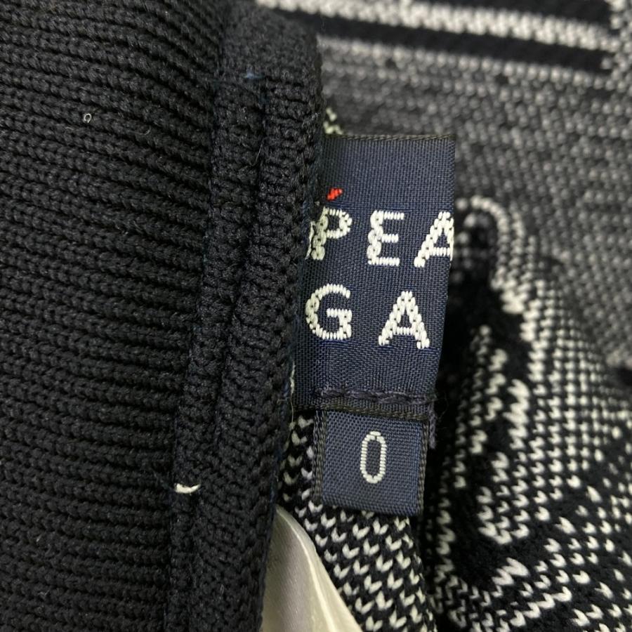 PEARLY GATES パーリーゲイツ ストレッチ ニットスカート ロゴ柄