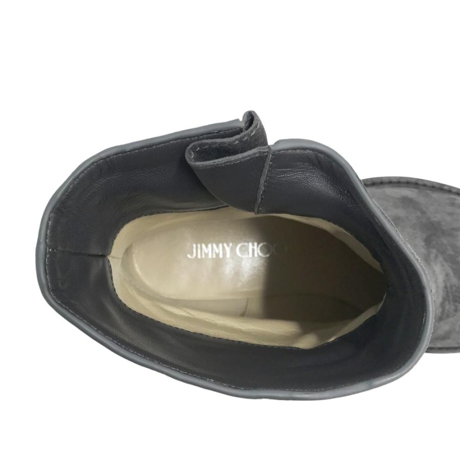 JIMMY CHOO（ジミーチュウ） YOUTH 2 エンジニアブーツ グレー系 36 1 