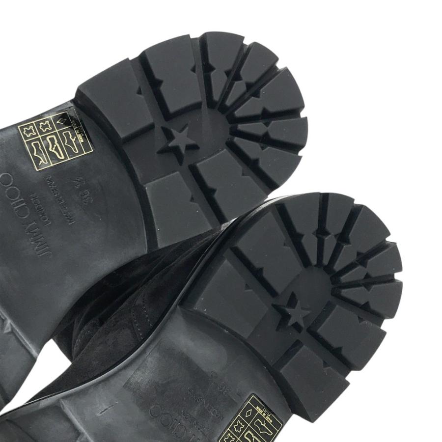 JIMMY CHOO ジミーチュウ YOUTH 2 エンジニアブーツ グレー系 36 1/2