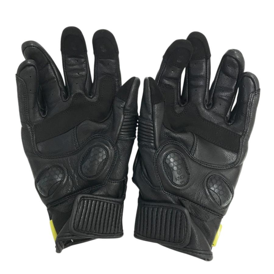 KNOX hanburyglove バイク用本革レザーグローブ（試着のみ未使用） 試着無料】ノックス ハンドロイド ポッド マーク5 - バイク