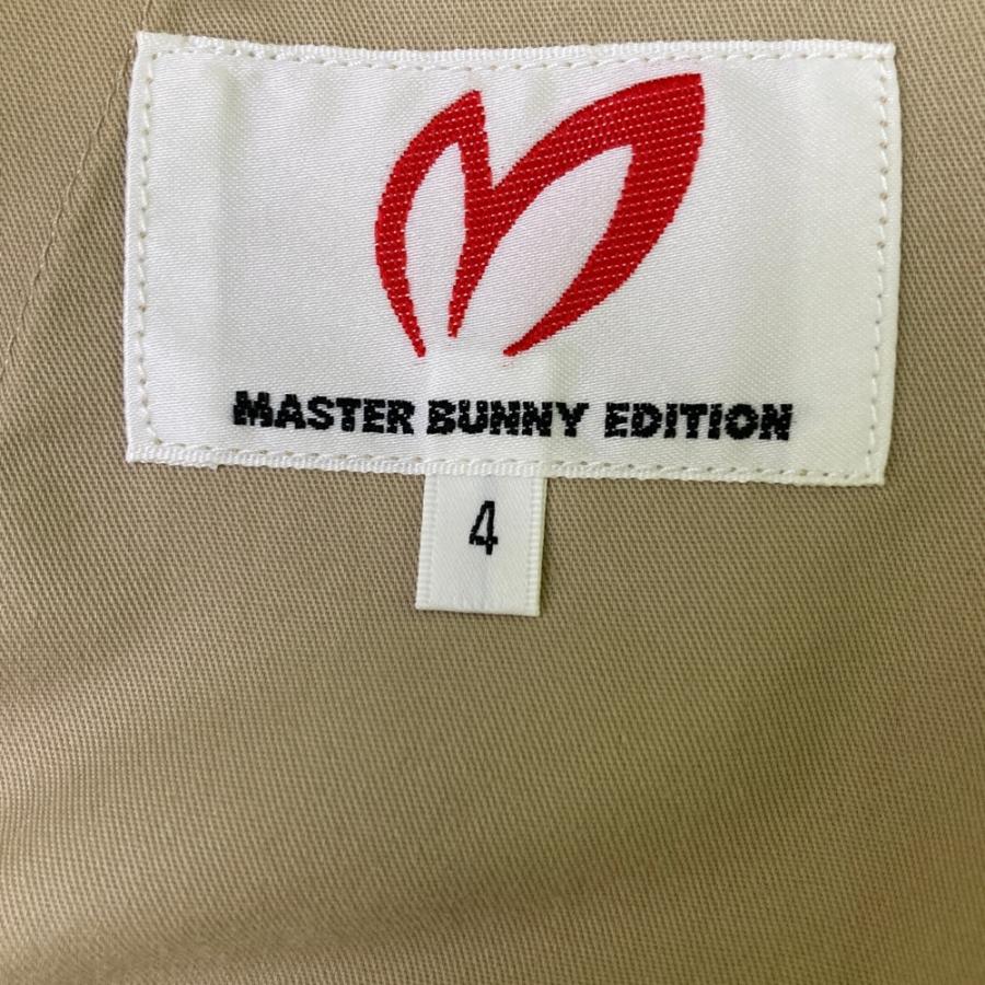 サイズ：4 MASTER BUNNY EDITION マスターバニーエディション 2024年モデル ストレッチ ロングパンツ シアサッカー  ホワイト系 [240101473601] ゴルフウェア メンズ ストスト MASTER BUNNY EDITION マスターバニーエディション 2024年モデル