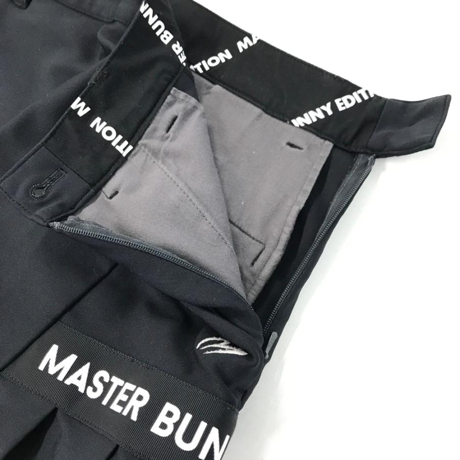サイズ：0 MASTER BUNNY EDITION マスターバニーエディション  ストレッチ 切替スカート  ブラック系 [240101473623] ゴルフウェア レディース ストスト MASTER BUNNY EDITION マスターバニーエディション ストレッチ