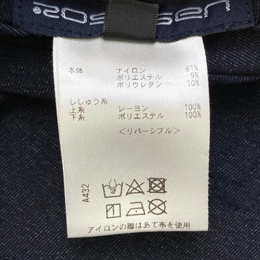 ROSASEN ロサーセン 045-74342 リバーシブルスカート 総柄 ネイビー系