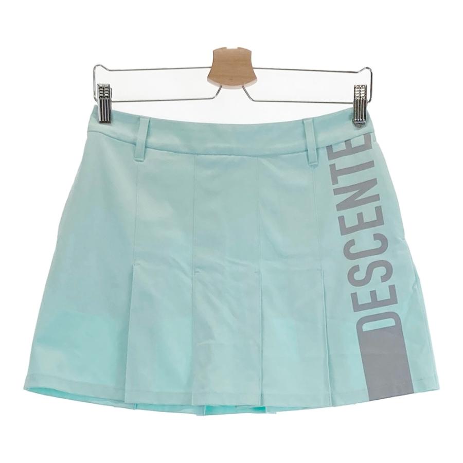 DESCENTE GOLF デサントゴルフ ストレッチ プリーツスカート ブルー系