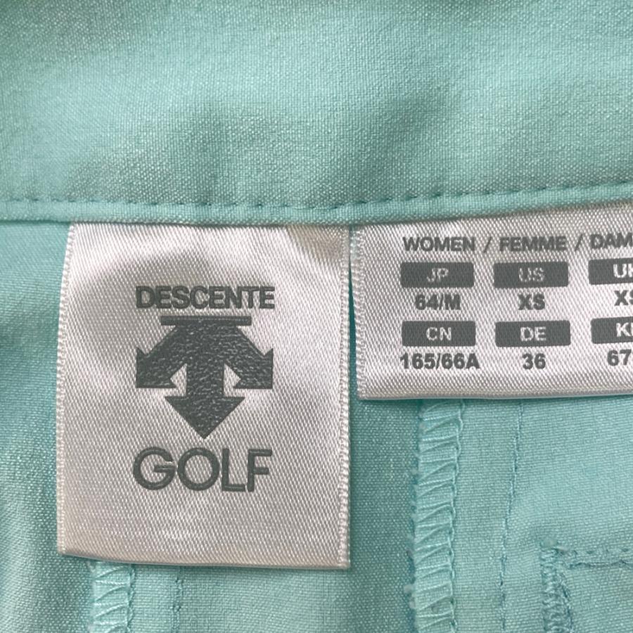 DESCENTE GOLF デサントゴルフ ストレッチ プリーツスカート ブルー系