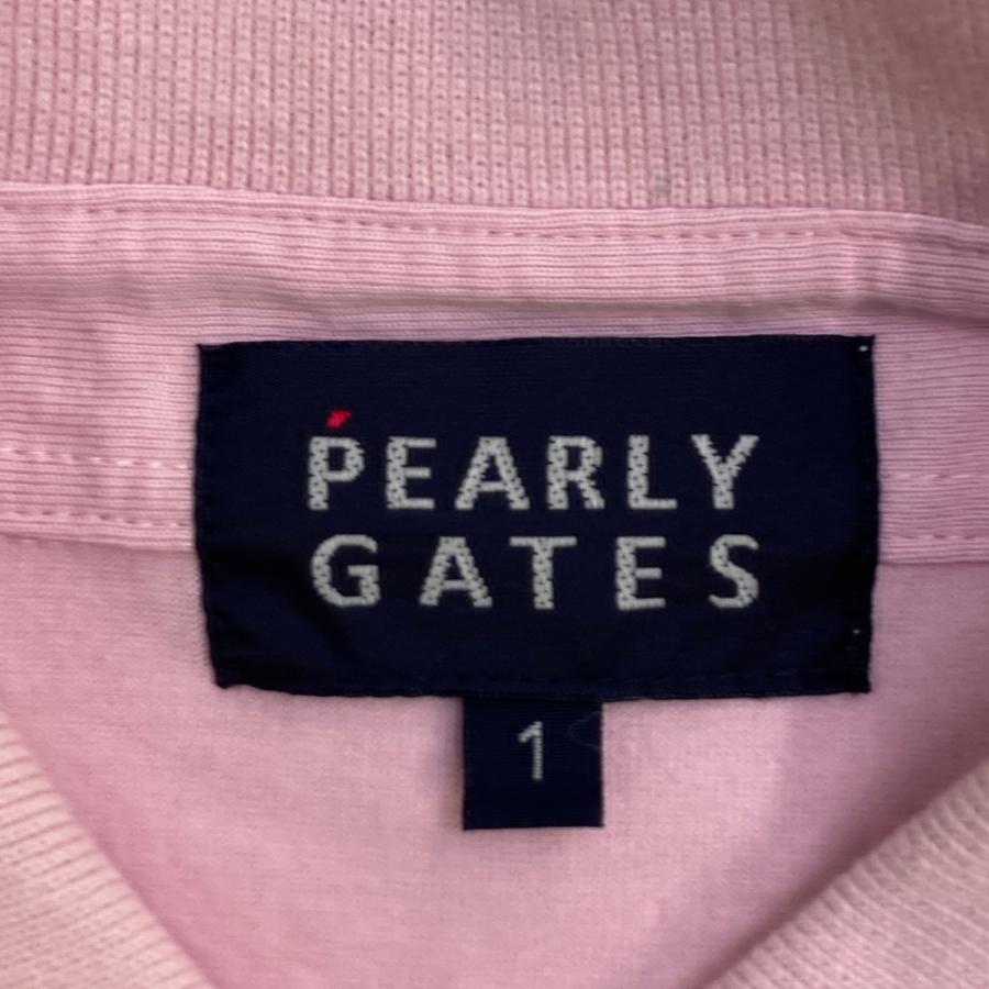 PEARLY GATES（パーリーゲイツ） 半袖ポロシャツ ピンク系 1 ゴルフ